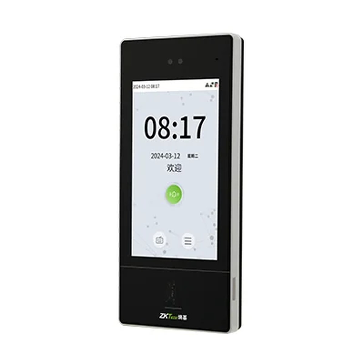 人脸识别指纹刷卡考勤机指纹打卡机面部门禁系统门禁一体机