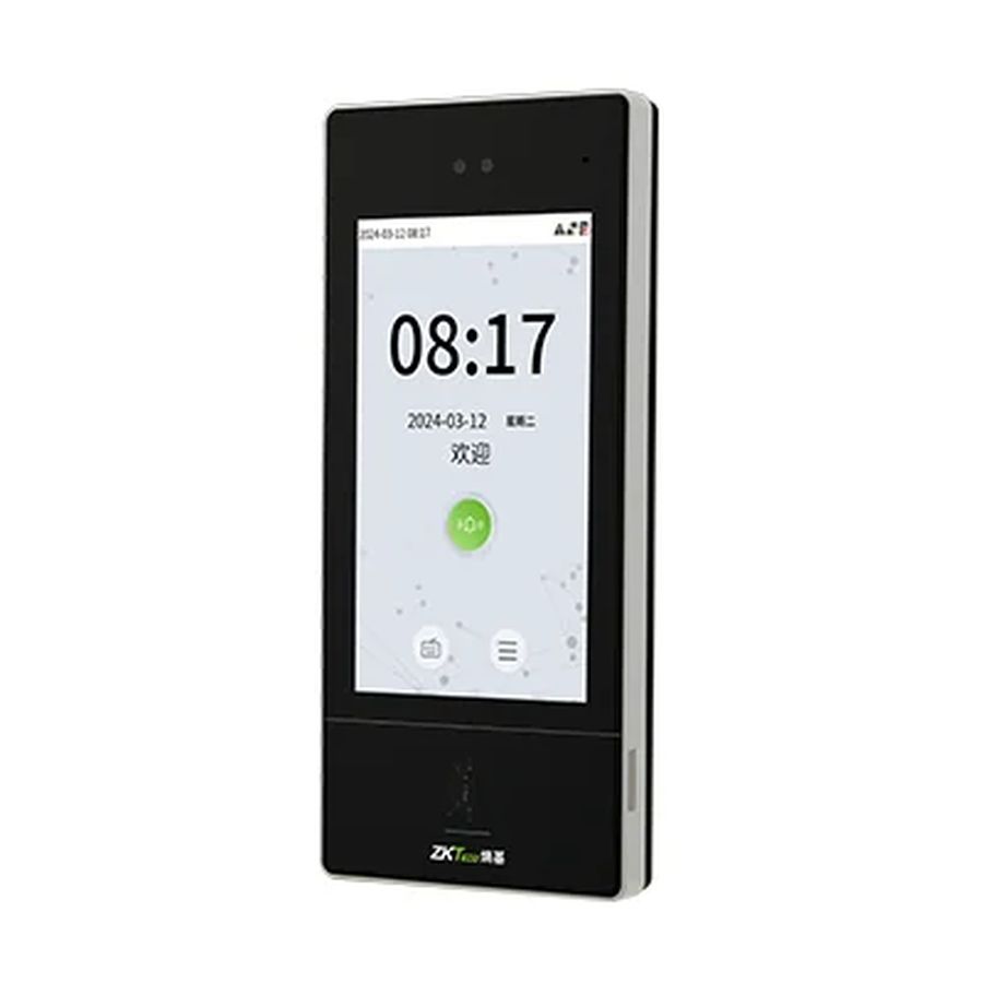 人脸识别指纹刷卡考勤机指纹打卡机面部门禁系统门禁一体机
